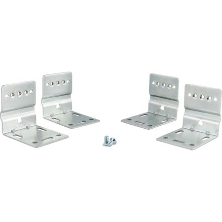 Hardware Resources Cabinet Mounting Brackets for 303 Series Ball Bearing Slides and USE Series Undermount Slides SLIDE-KIT